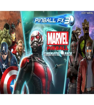 Pinball FX3 - Marvel Pinball - Cinematic Pack DLC Steam Key GLOBAL